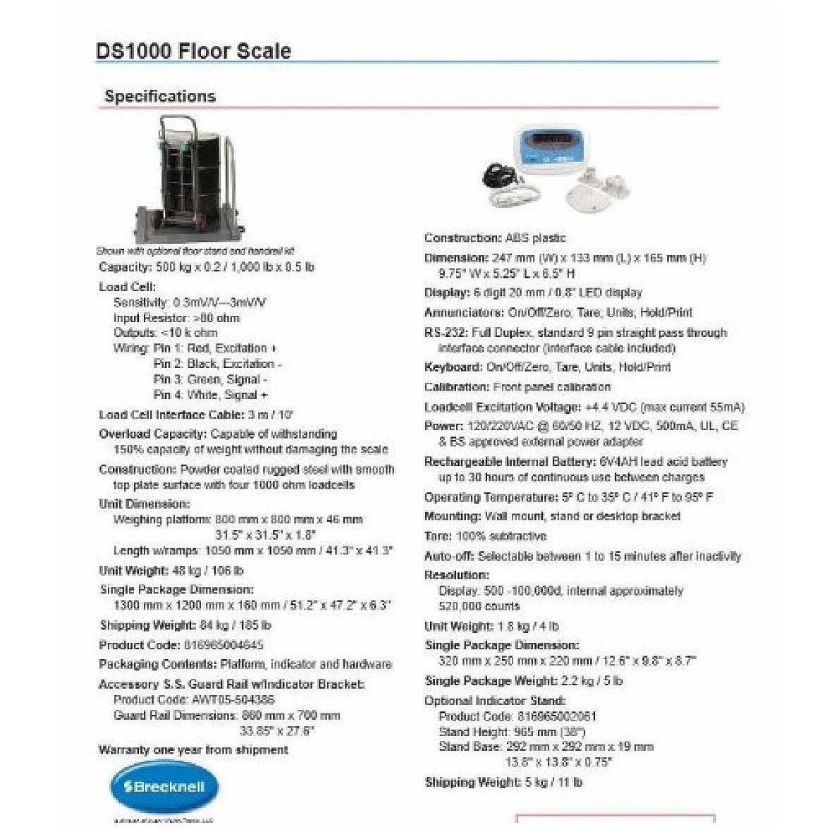 Digital Floor Scale P24767