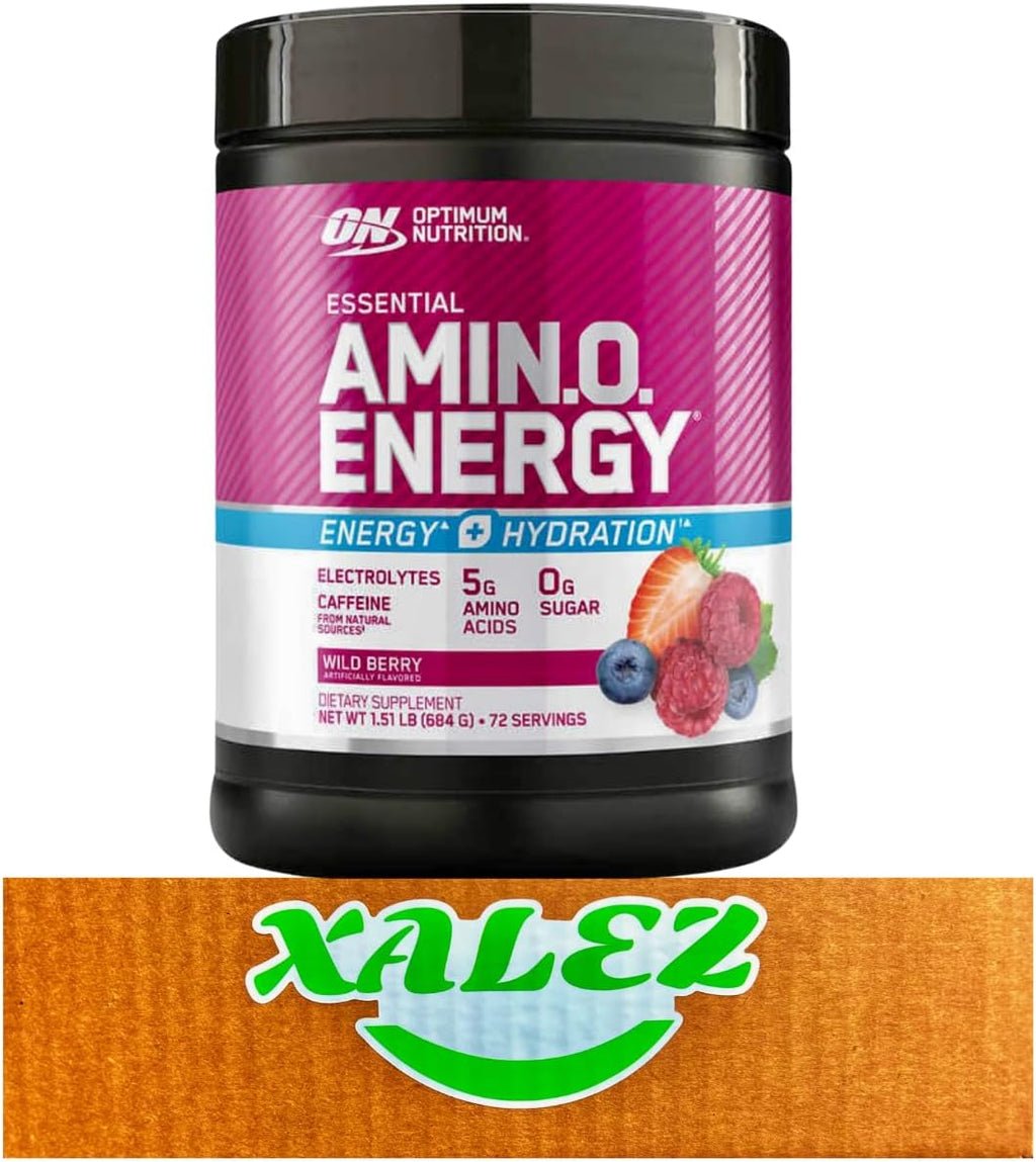 Wild Berry Essential Amino Energy Powder 72 Servings P5497