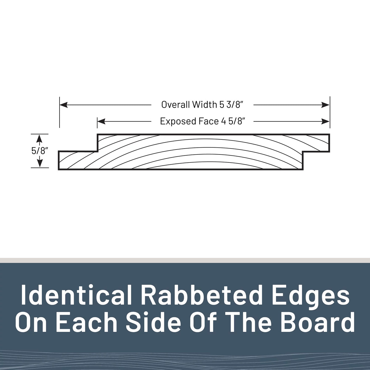 Charred Wood Shiplap Boards 4-Pack Smoke White C333387