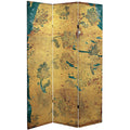 6 ft. Tall 3 Panel Canvas Room Divider Y571
