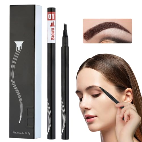 2Pcs Microblading Eyebrow Pen 4 Fork Tip N40839