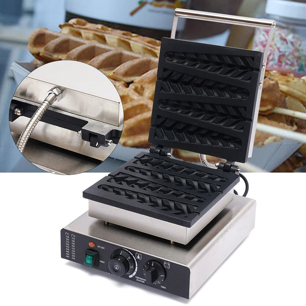 Lolly Waffle Stick Baker Machine C636