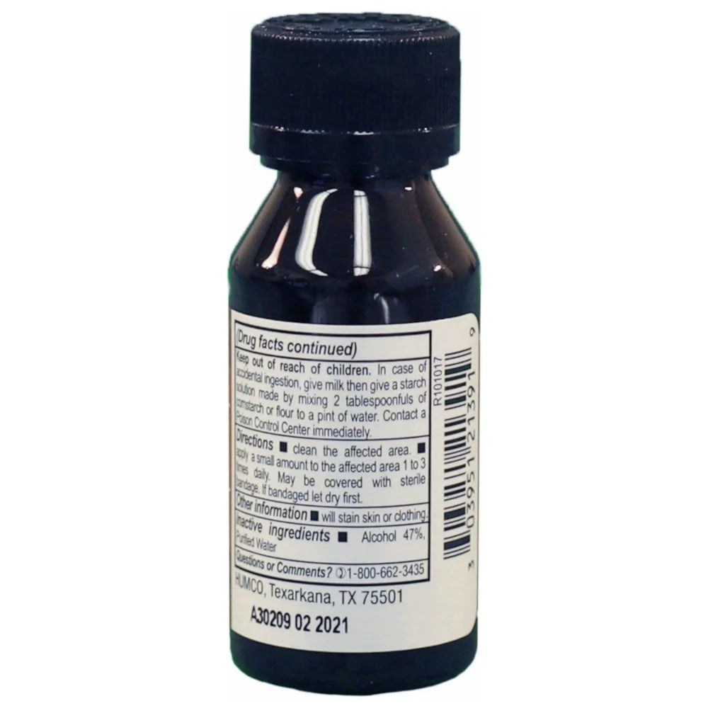 5 Pack Iodine Tincture 2% USP 1oz P985