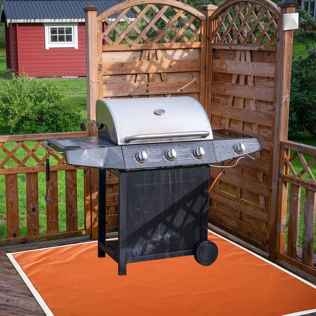 Fire Pit Mat, Flame Retardant Felt Fabric, Pack of 2 O892
