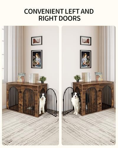 31.5'' Wooden Dog Crate Furniture TV Stand P37376