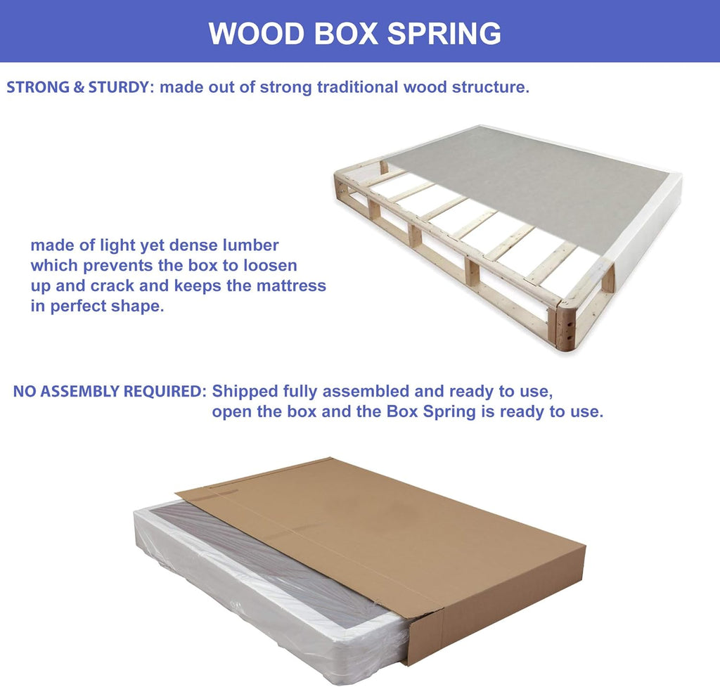 8 Inch Split Box Spring Cal-King S2117
