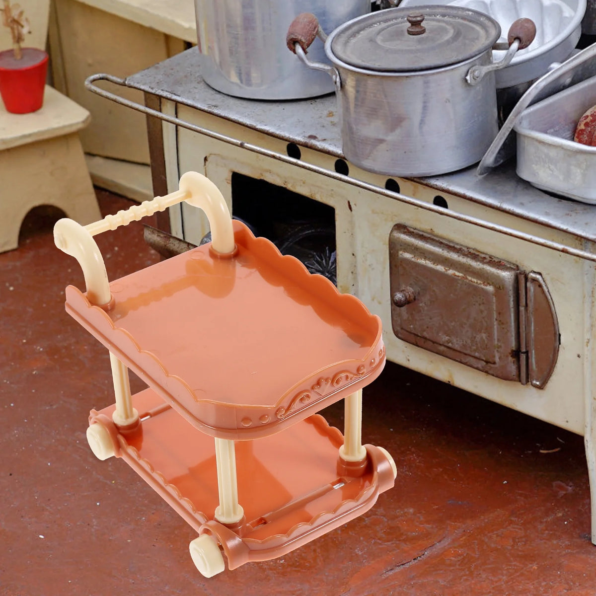 Miniature Kitchen Cart Dollies T56305