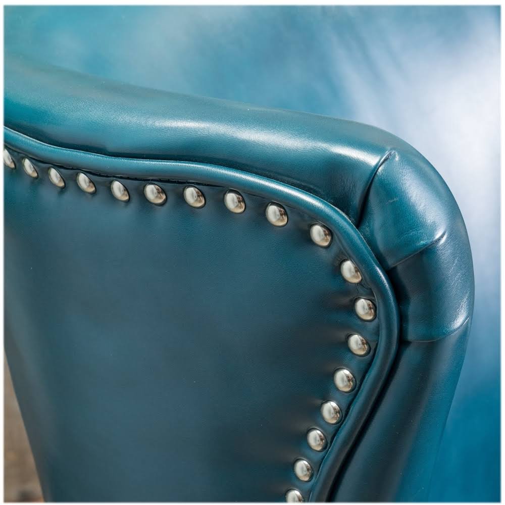 Teal Wing Chair U2405