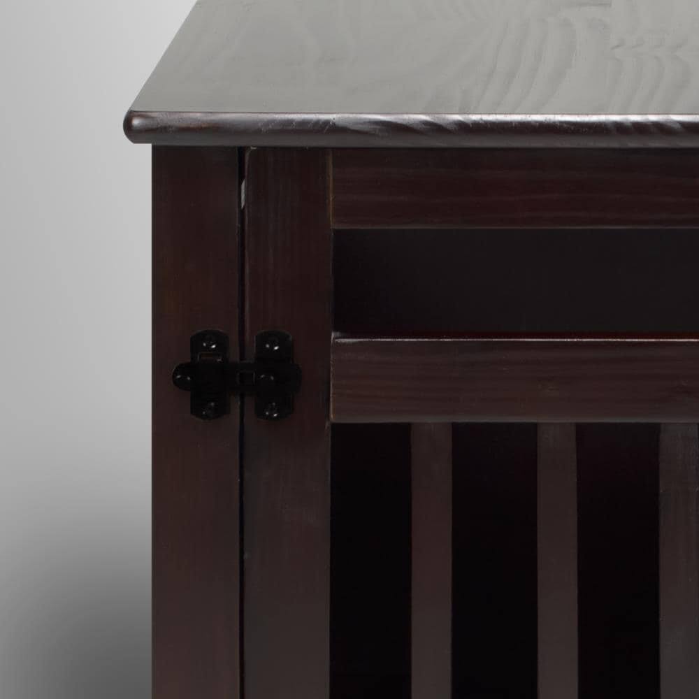 Pet Crate with Wood Slats L29525