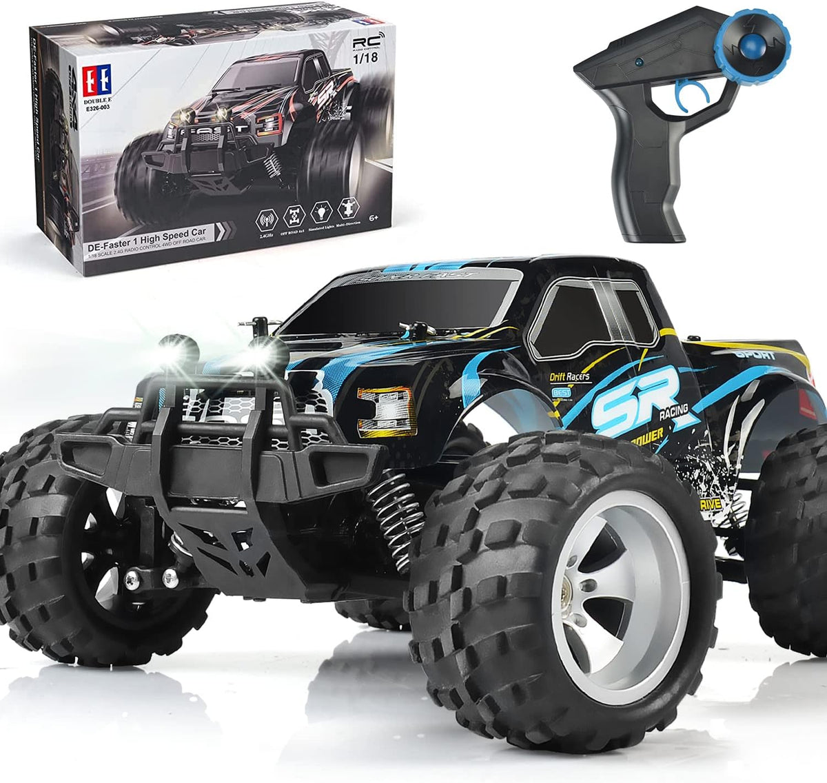 Remote Control 4WD Off Road RC Monster Truck D844554