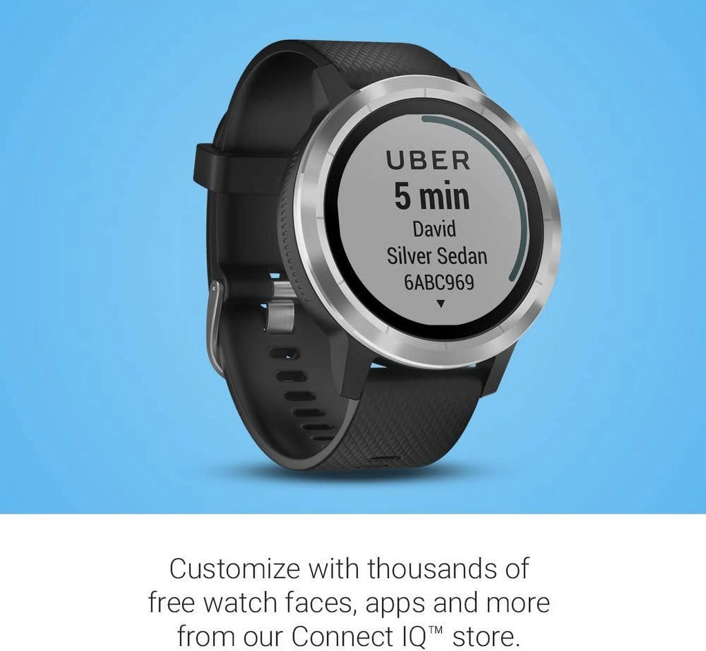 Black Smartwatch Fitness Tracker Watch C891643
