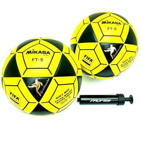 Black/Yellow 2 Pack Soccer Ball G853