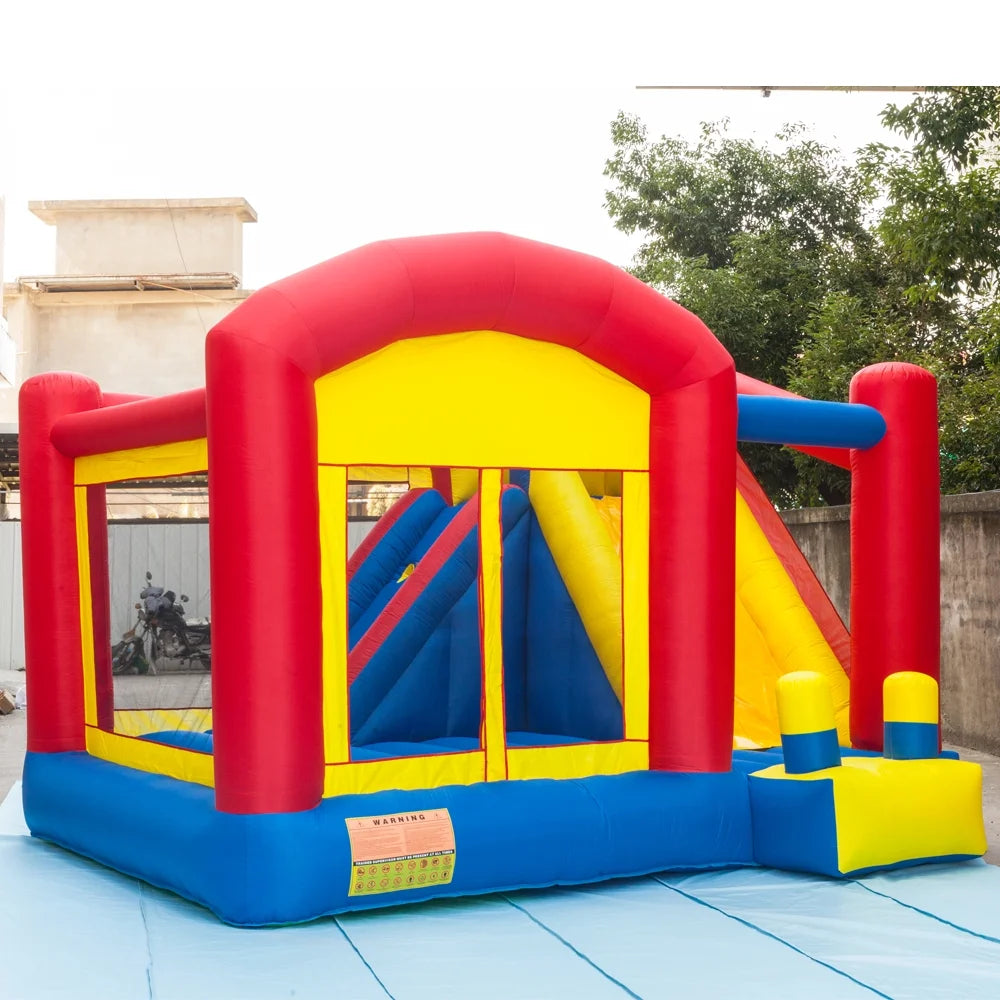 Inflatable Bouncer Castle with Slide S1060