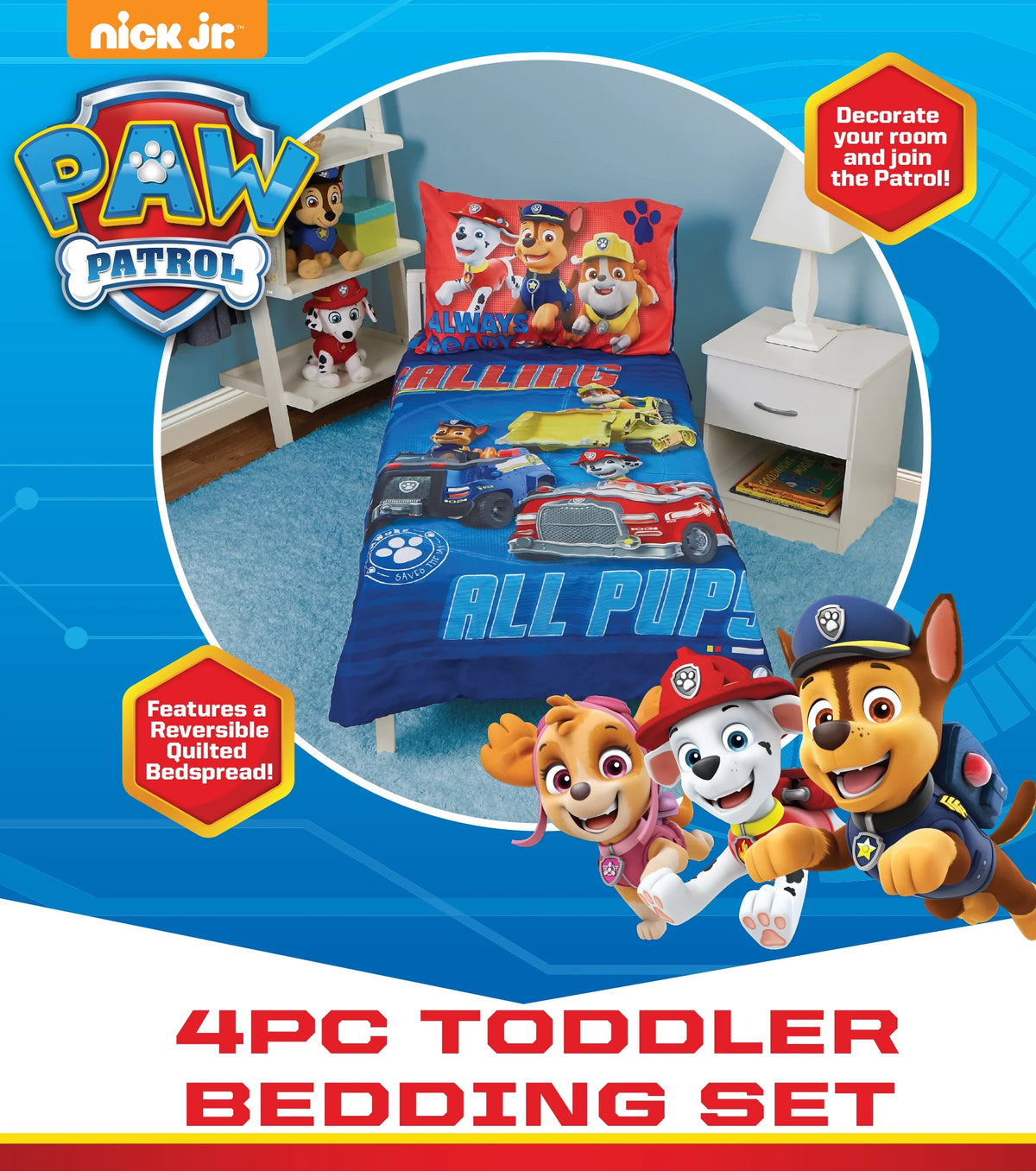 4-Piece Toddler Bedding Set B523
