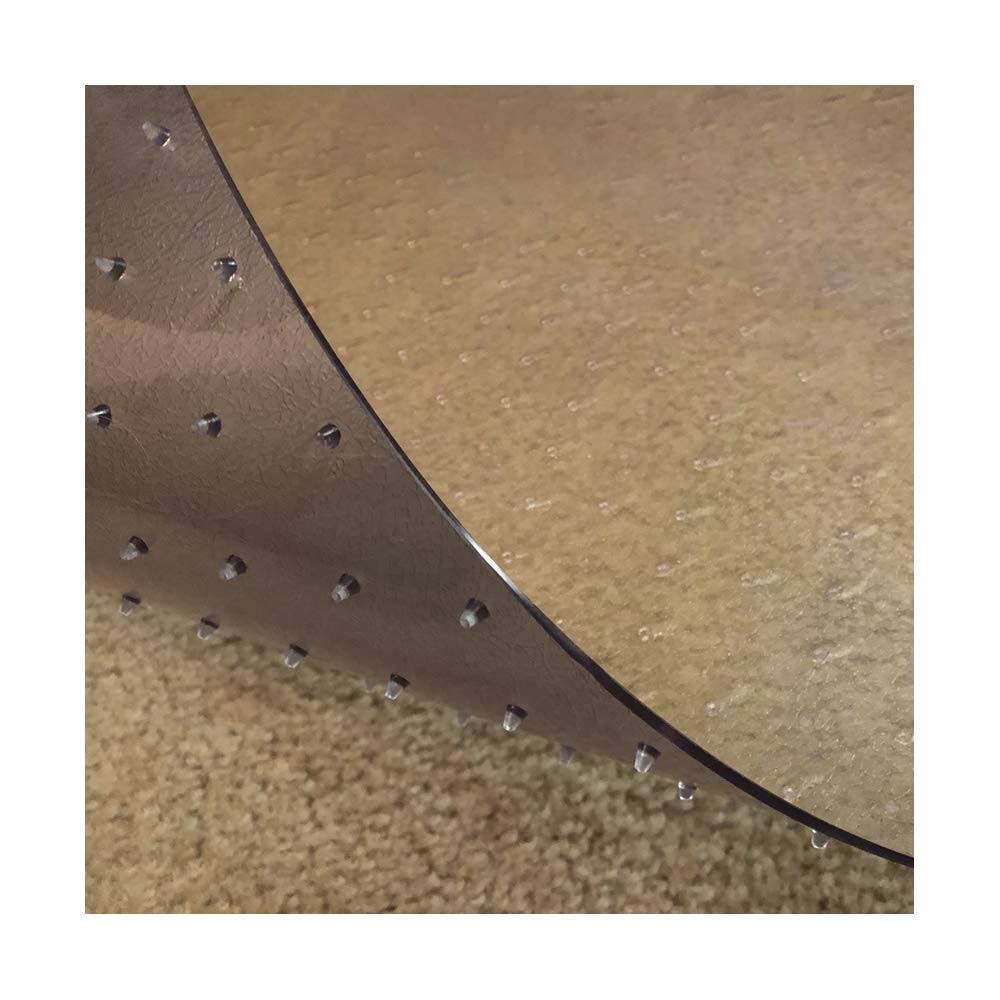 Clear Vinyl Plastic Floor Runner for Deep Pile Carpet M605