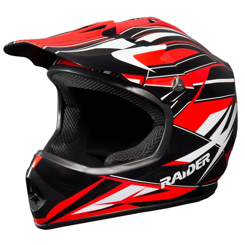 Red Youth Motocross Helmet M377286