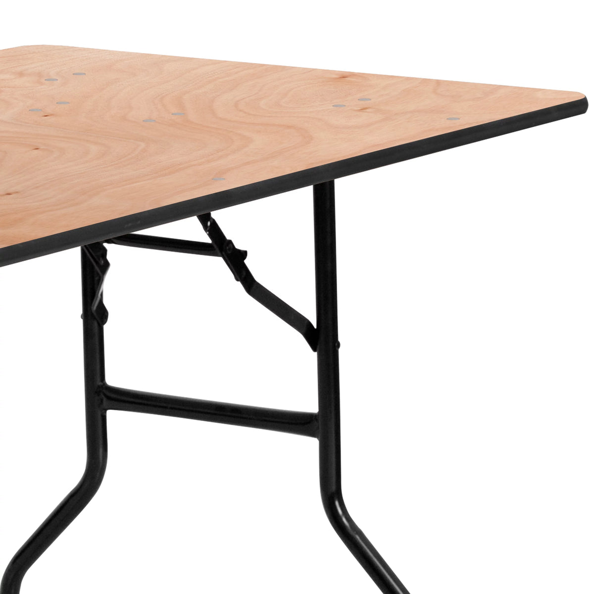 5-Foot Rectangular Wood Folding Banquet Table A601