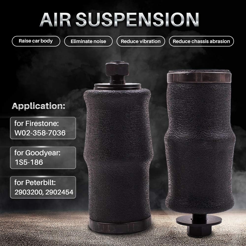 2PCS Cab Air Ride Suspension Spring for Trucks J853