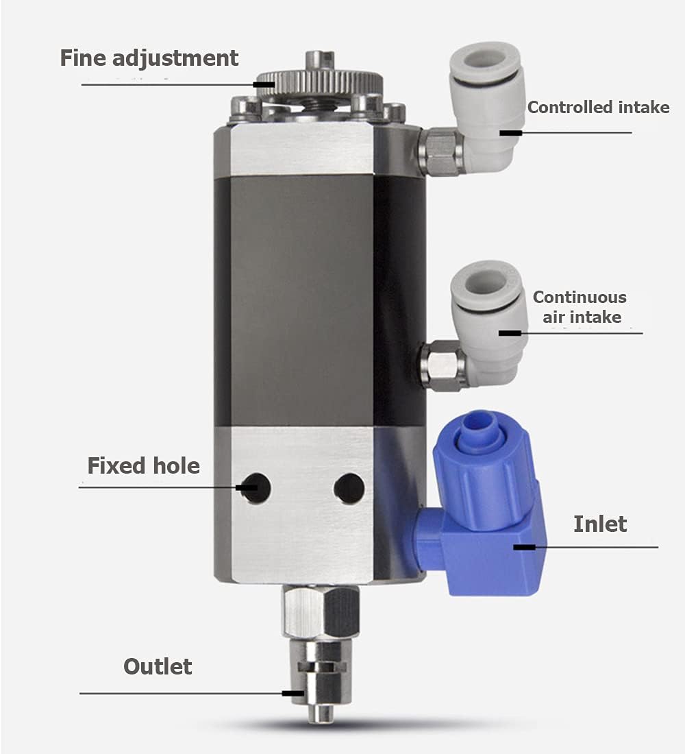 Precision Pneumatic Thimble Dispensing Valve Dispenser 0.01ml N31923