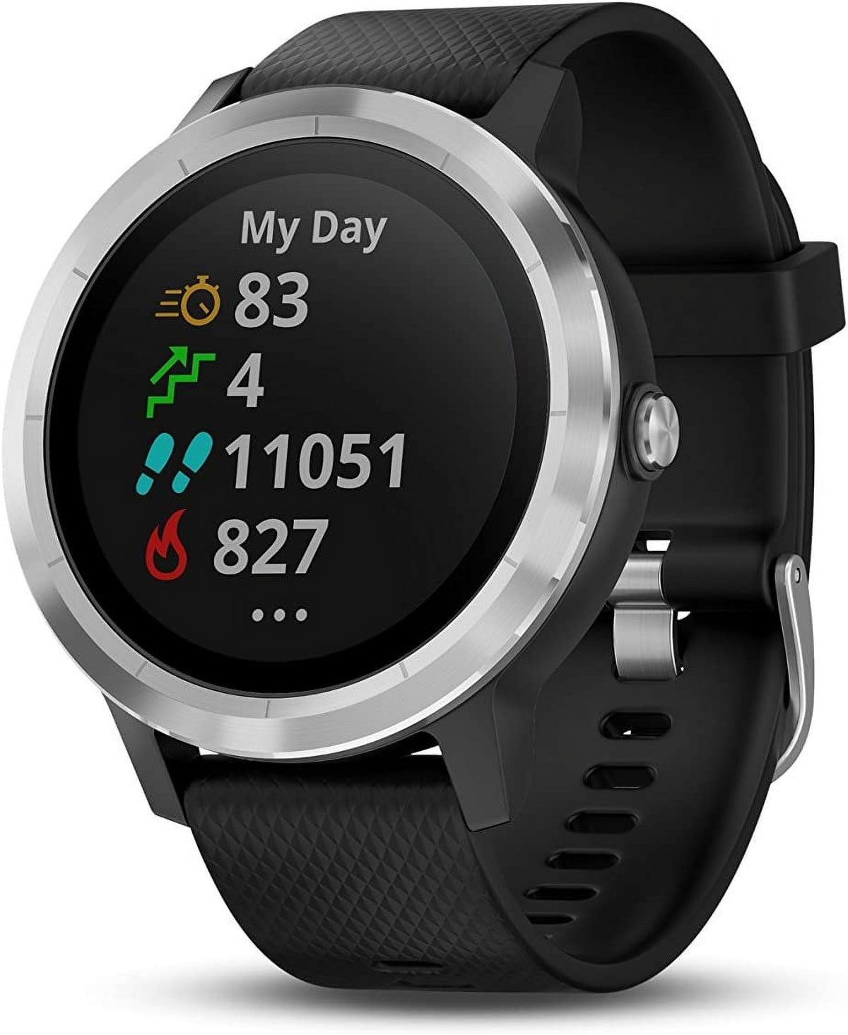 Black Smartwatch Fitness Tracker Watch C891643