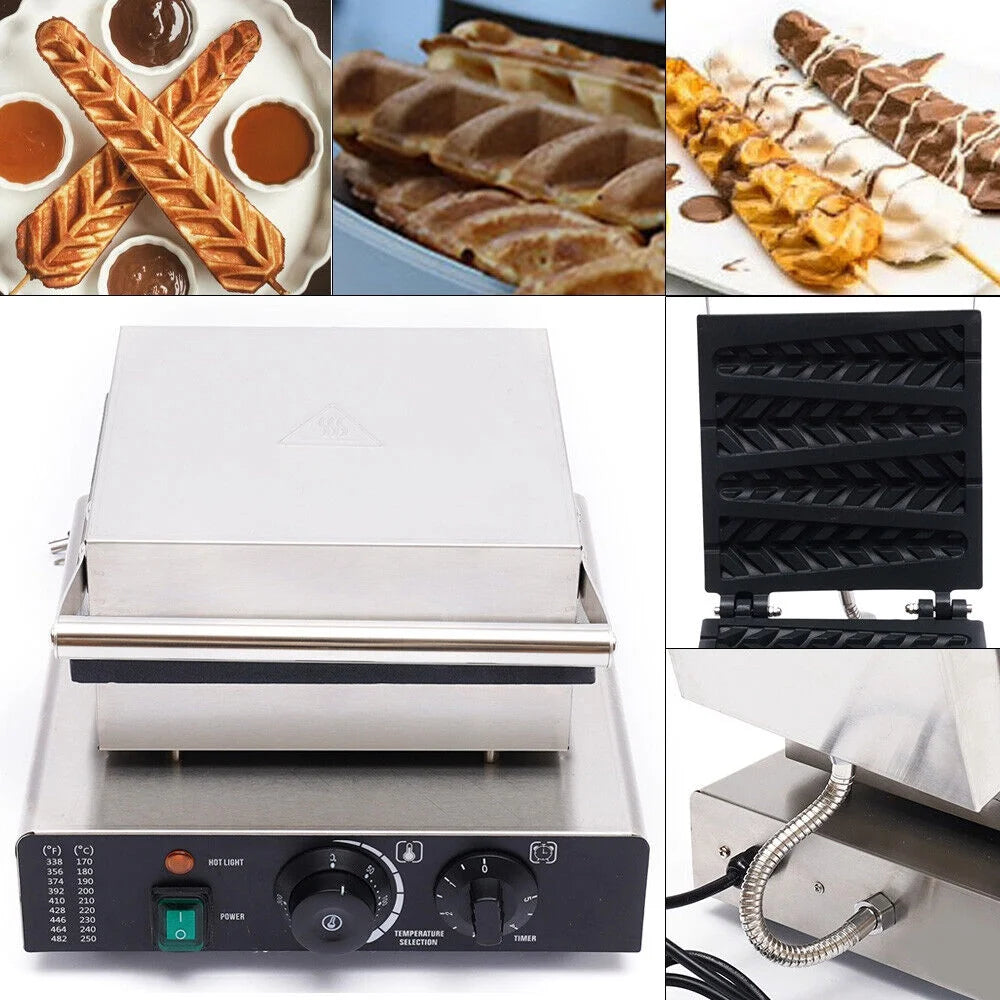 Lolly Waffle Stick Baker Machine C636