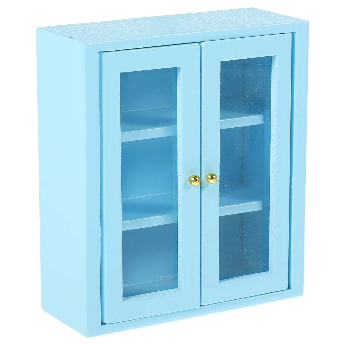 Wooden Miniature Cabinet Model Tiny House Ornament Z24049