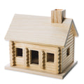 Unfinished Wood Log Cabin E3026