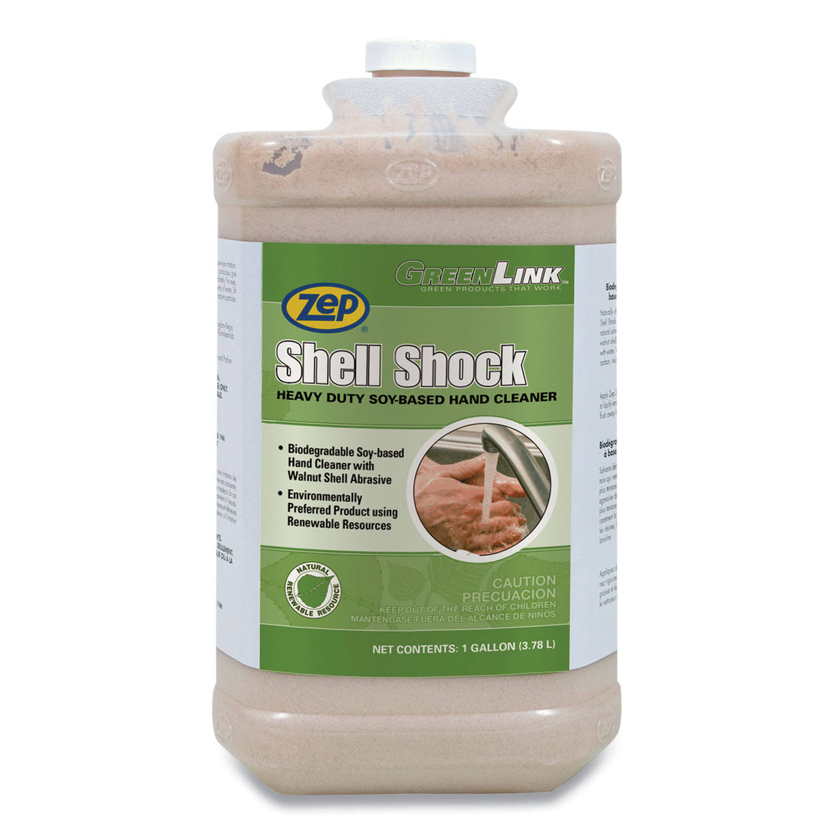 Heavy Duty Soy-Based Hand Cleaner, Cinnamon, 1 Gal Bottle N459