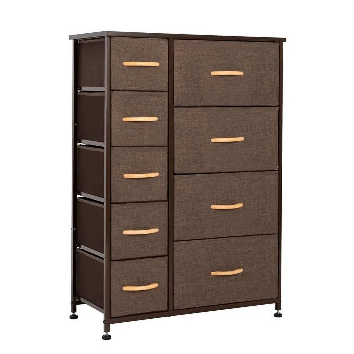 Brown Nine Drawer Combo Dresser R5957