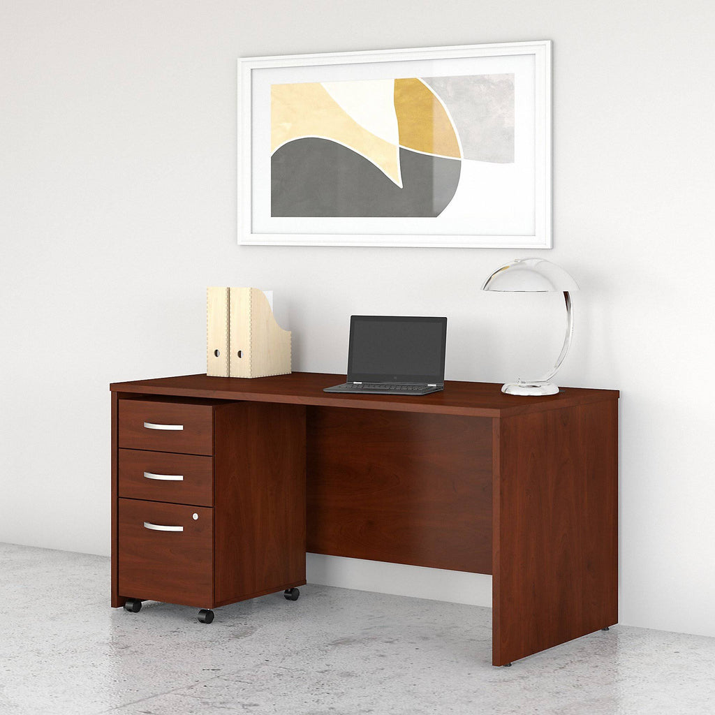 Office Desk with Mobile File Cabinet K2381