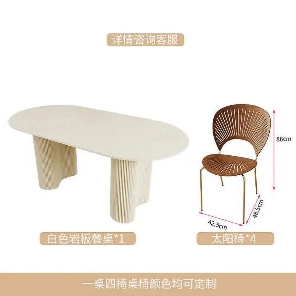 Modern Rectangle Dining Table Y62746