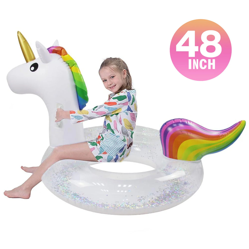Inflatable Sea Horse Swimming Ring 48 inc I77172