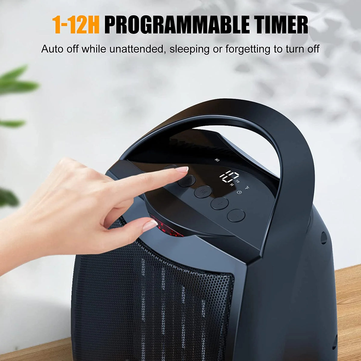 1500W Portable Electric Heater with Timer H702