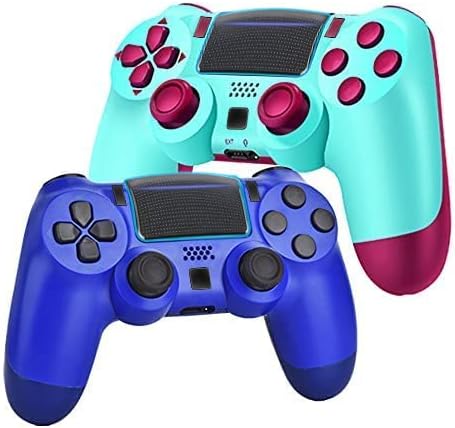 2 Pack Wireless Game Controller for PS4, Midnight Blue G536