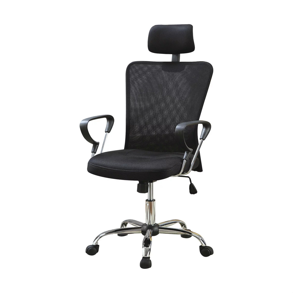 Black Mesh Executive Office Chair with Headrest Q326201