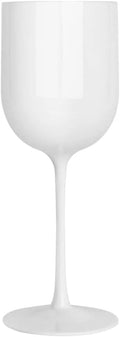 White Plastic Wine Glasses 12 oz M89523
