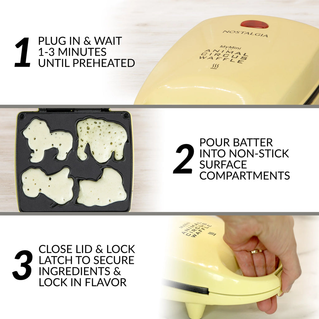 Yellow Animal Waffle Maker L2043