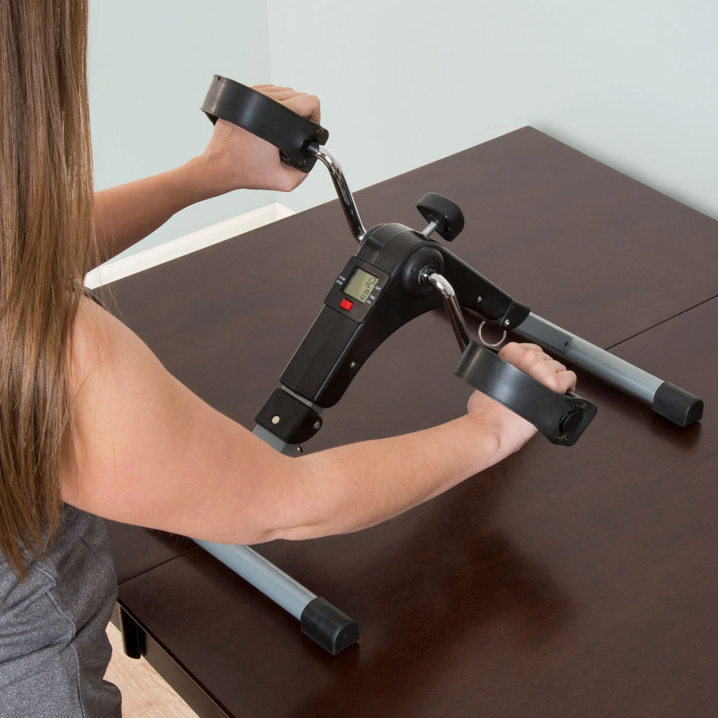 Folding Pedal Exercise Bike with Electronic Display Z4849
