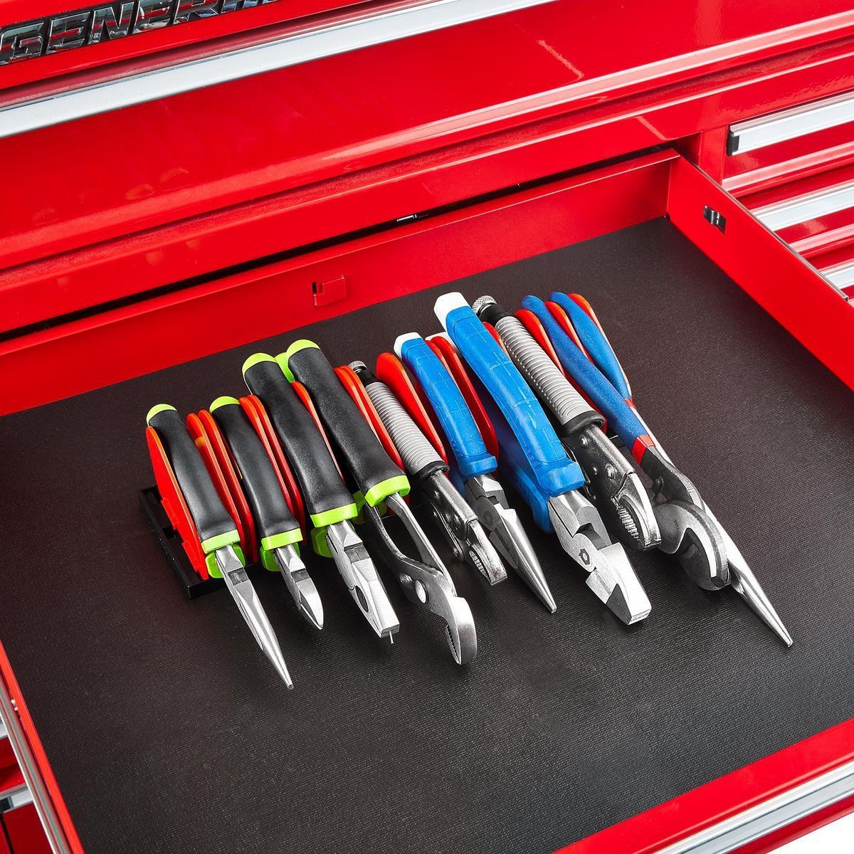 15 Compartment Adjustable Plier Rack T572