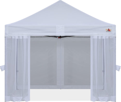 10x10 Pop Up Canopy Tent with Netting Walls R4021