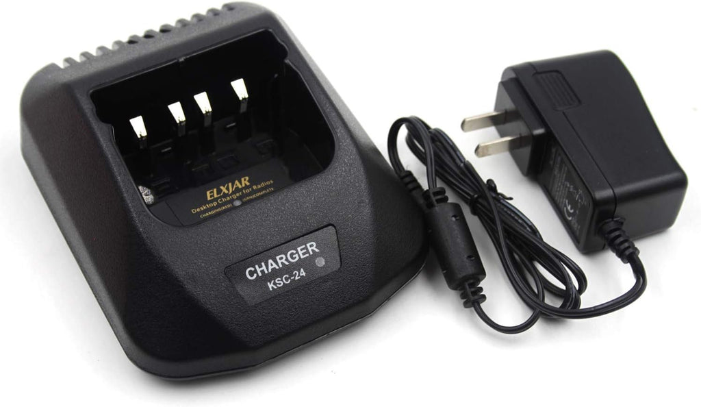 (2-Pack) Rapid Quick Charger for Kenwood Two Way Radio Battery C303