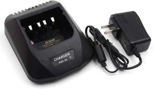 (2-Pack) Rapid Quick Charger for Kenwood Two Way Radio Battery C303