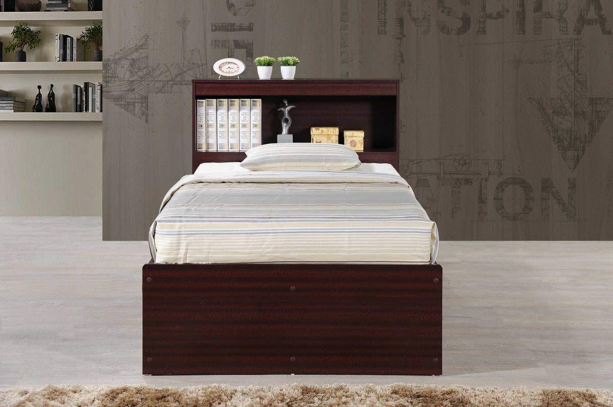 Twin-size Captain Bed with 3-Drawers and Headboard R4161