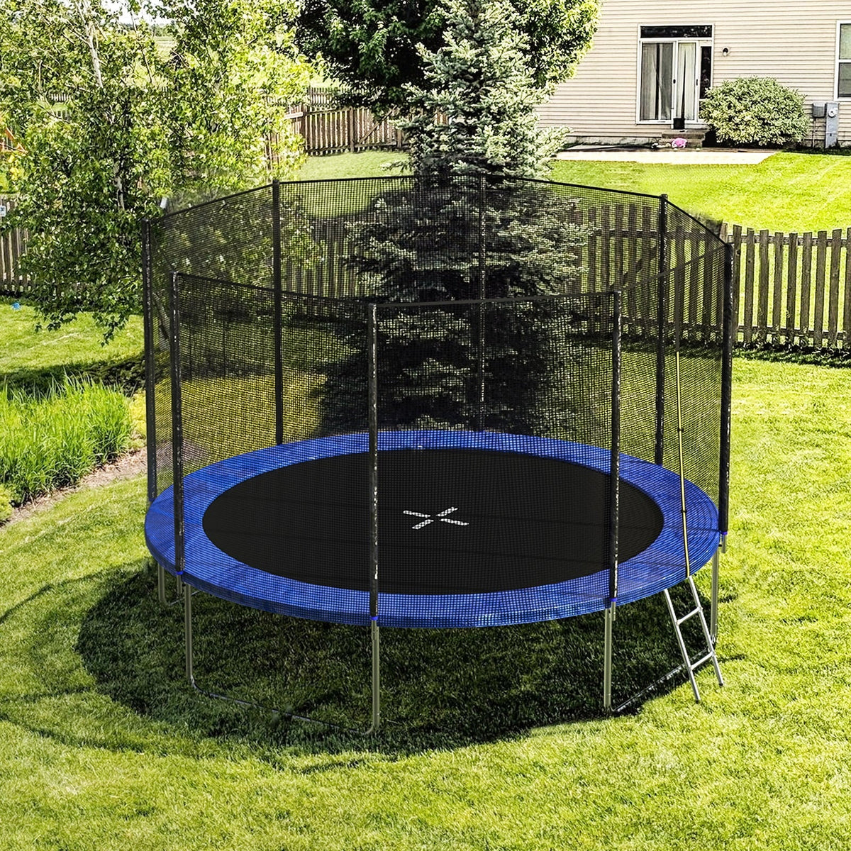 10FT Trampoline with Safety Enclosure Net I109240