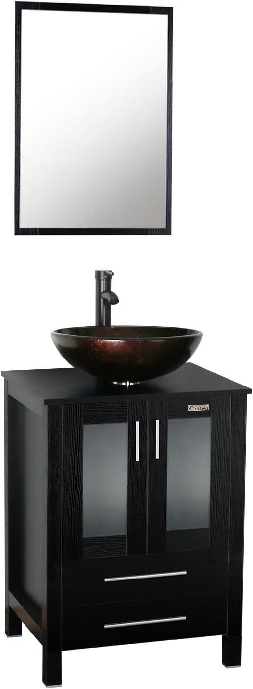 24 Bathroom Vanity Sink Combo Above Counter Vanity Cabinet Q3870