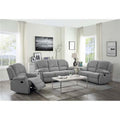 Gray Fabric Loveseat Sofa B225487