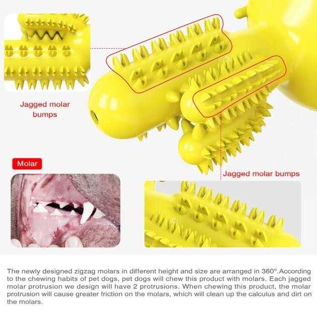 Toothbrush Dog Chew Toy I34392