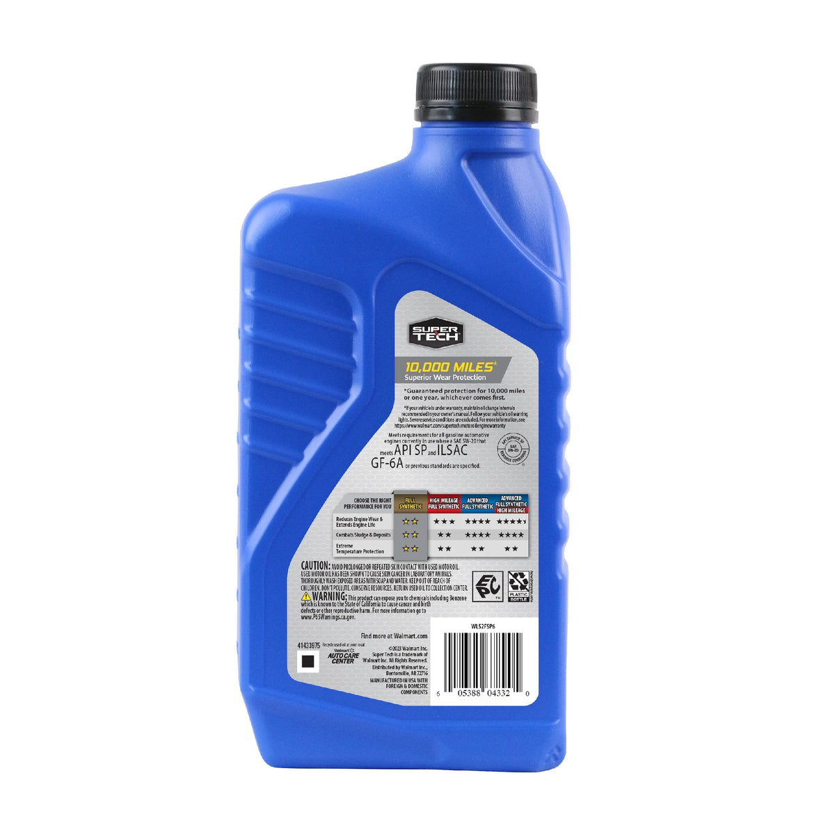 Full Synthetic SAE 5W-20 Motor Oil, 1 Quart Q4294