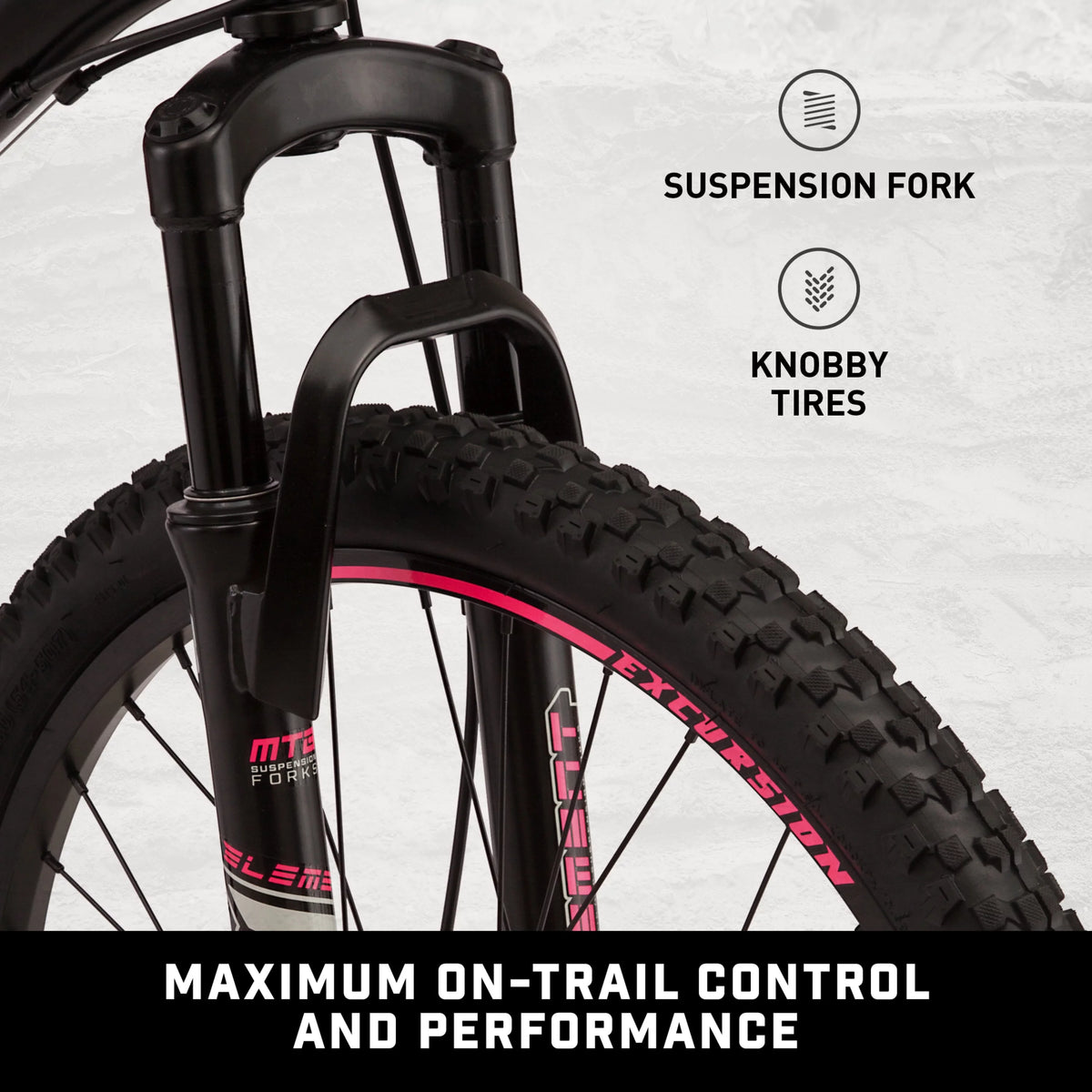 24-in. Black 21 Speeds Mountain Bike G378