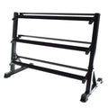 Black 3-tiered Dumbbell Storage Rack X88988
